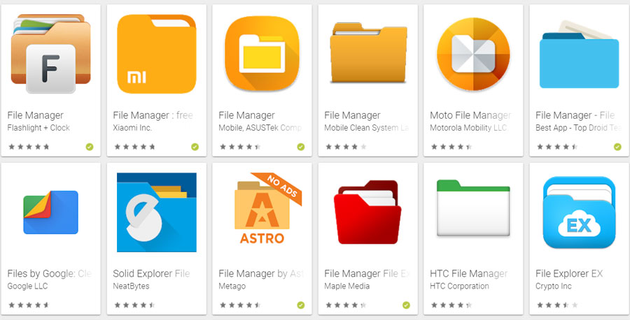 Use File Manager to find Spyware APK files Use File Manager to find Spyware APK files